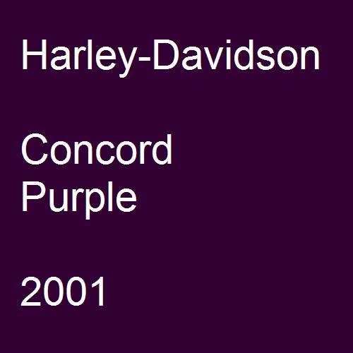 Harley-Davidson, Concord Purple, 2001.